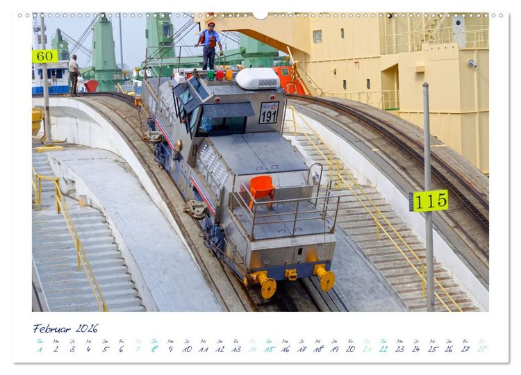 Produktbild: PANAMA-KANAL: Drahtseilakt-Bilder (Wandkalender 2026 DIN A2 quer), CALVENDO Monatskalender