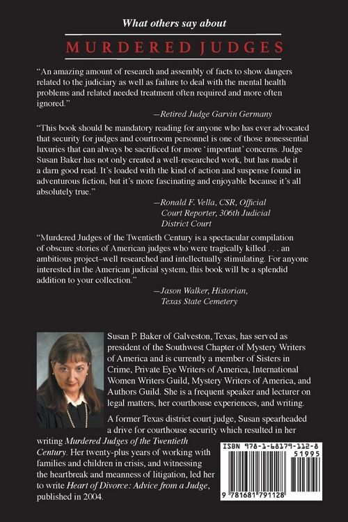 Produktbild: Murdered Judges of the Twentieth Century