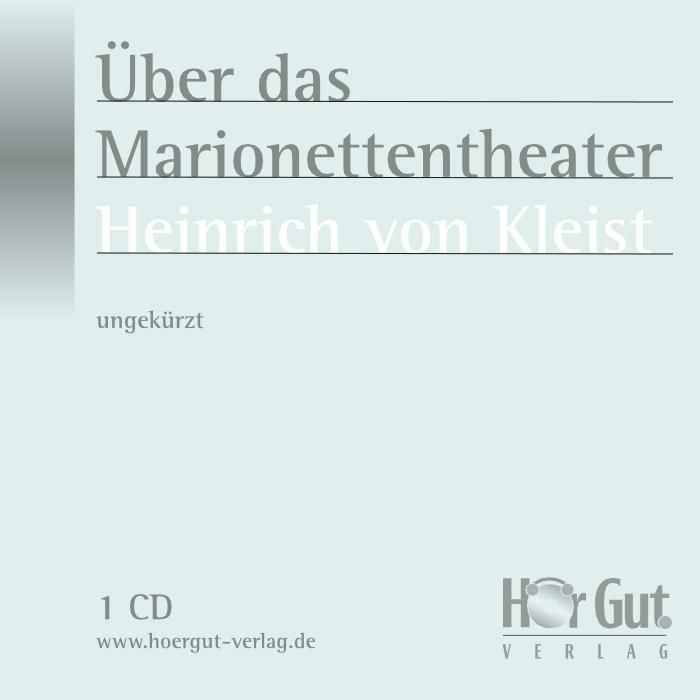 Produktbild: &Uuml;ber das Marionettentheater