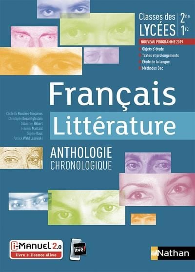 Produktbild: Fran&ccedil;ais litt&eacute;rature, anthologie chronologique