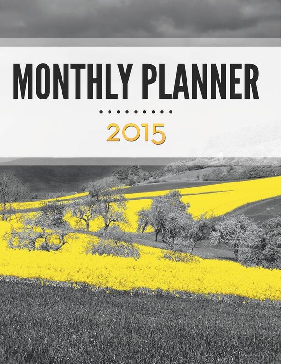 Produktbild: Monthly Planner 2015