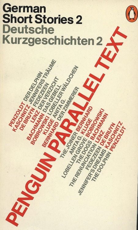 Produktbild: Parallel Text: German Short Stories