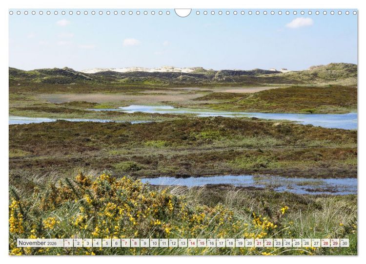 Produktbild: Vielf&auml;ltiges Sylt - Mehr als Strand (Wandkalender 2026 DIN A3 quer), CALVENDO Monatskalender