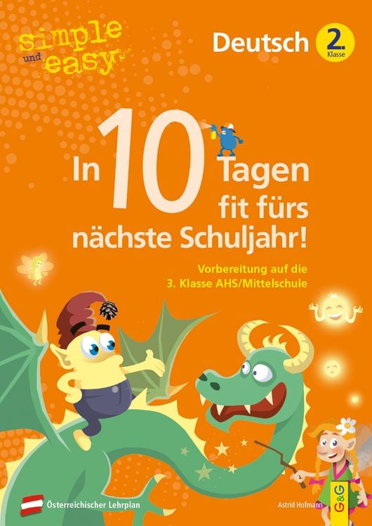 Produktbild: simple und easy In 10 Tagen fit f&uuml;rs n&auml;chste Schuljahr! Deutsch 2