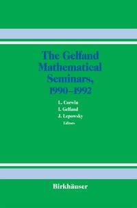 Produktbild: The Gelfand Mathematical Seminars, 1990-1992