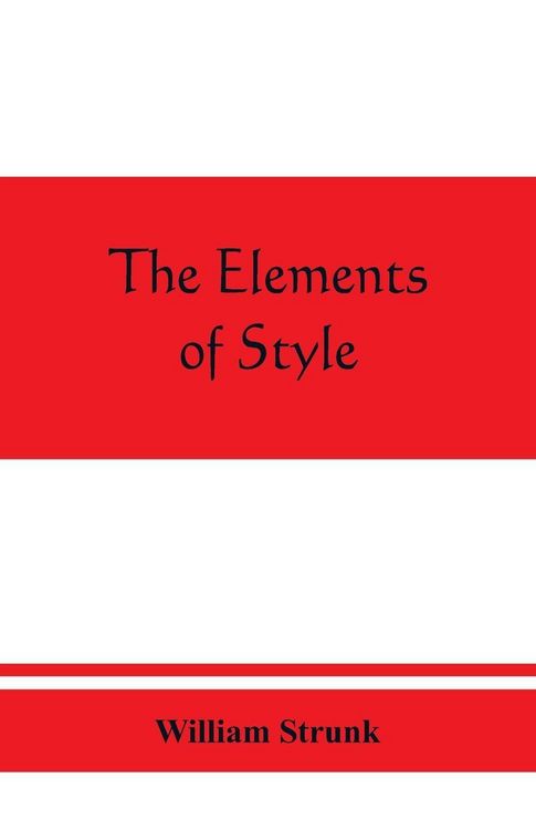 Produktbild: The elements of style