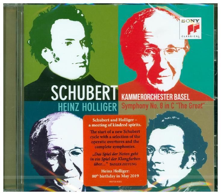 Produktbild: Symphony in C-Dur"Gro&aacute;e"/Zauberharfe-Ouvert&uuml;re