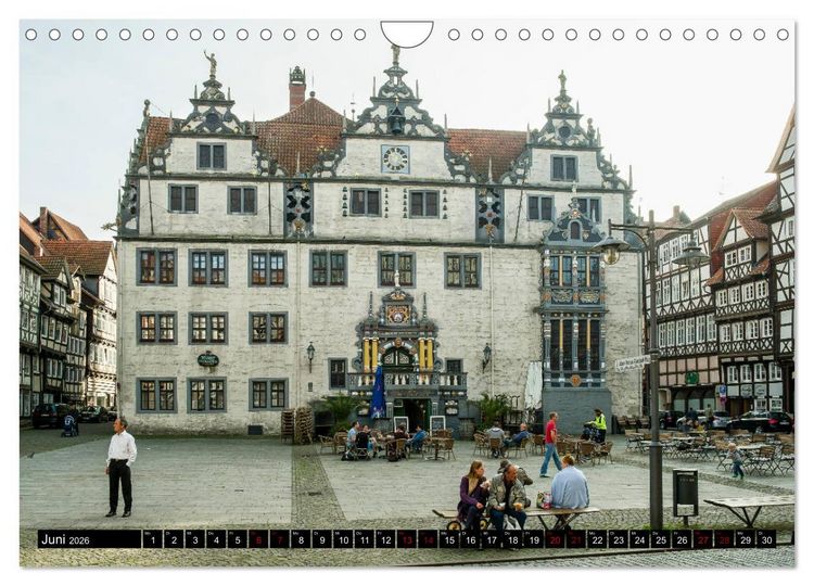 Produktbild: Hann. M&uuml;ndener Ansichten (Wandkalender 2026 DIN A4 quer), CALVENDO Monatskalender