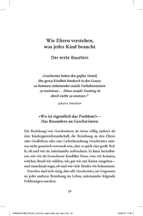Produktbild: Geschwister als Team
