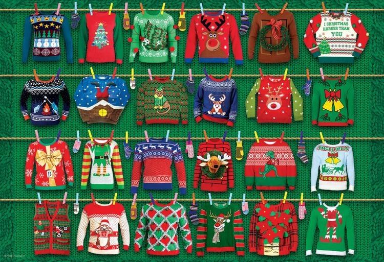 Produktbild: Ugly Christmas Sweater Tin