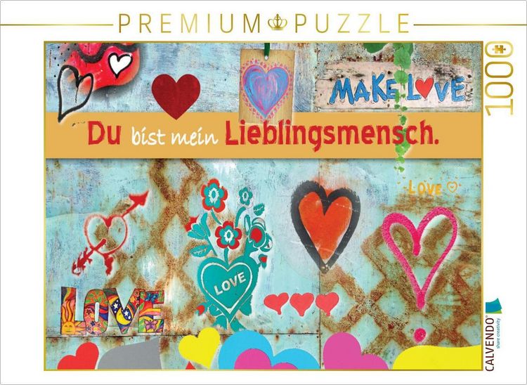 Produktbild: CALVENDO Puzzle Du bist mein LIeblingsmensch. | 1000 Teile Lege-Gr&ouml;&szlig;e 64x48cm Foto-Puzzle f&uuml;r gl&uuml;ckliche Stunden