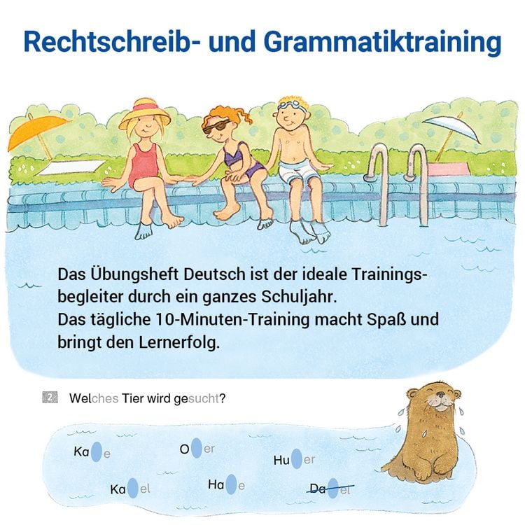 Produktbild: Das &Uuml;bungsheft Deutsch 4