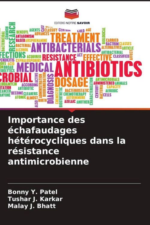 Produktbild: Importance des &eacute;chafaudages h&eacute;t&eacute;rocycliques dans la r&eacute;sistance antimicrobienne