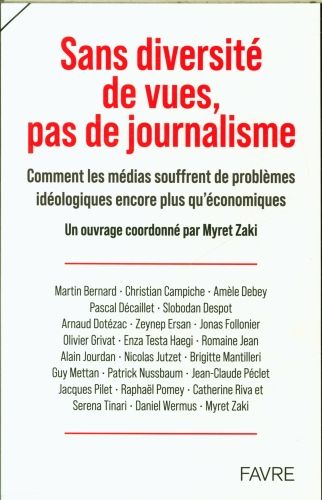 Produktbild: Sans diversit&eacute; de vues, pas de journalisme