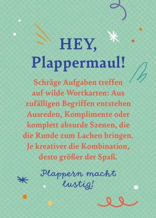 Produktbild: Der Plappergei