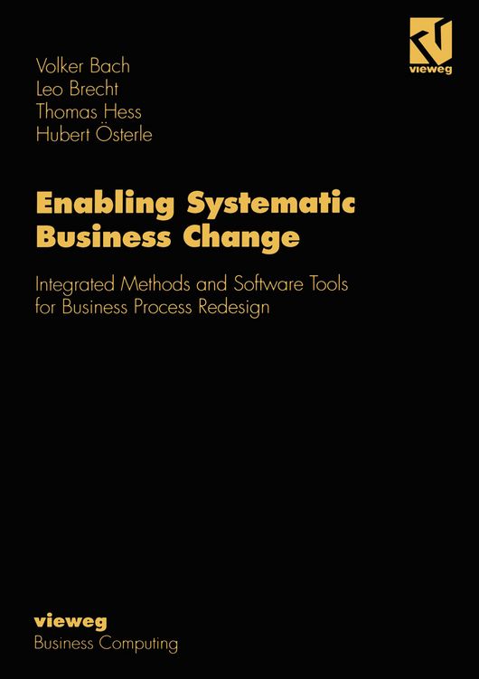 Produktbild: Enabling Systematic Business Change