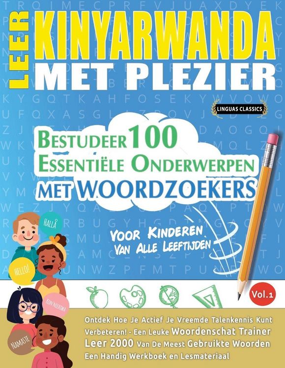 Produktbild: LEER KINYARWANDA MET PLEZIER - VOOR KINDEREN