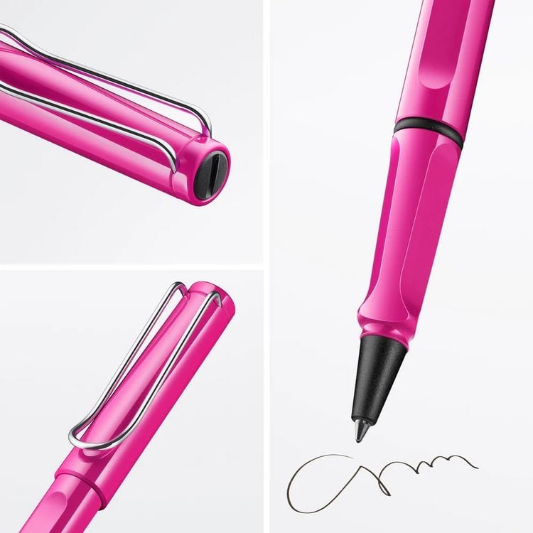 Produktbild: LAMY Tintenroller safari roll-ink mit T10 Tintenpatrone, pink