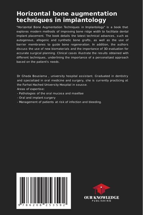 Produktbild: Horizontal bone augmentation techniques in implantology