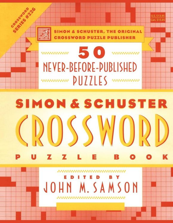 Produktbild: Simon & Schuster Crossword Puzzle Book