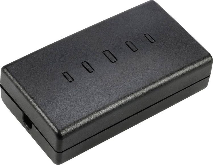 Produktbild: interB&auml;r 8122-004.01 LED-Schnurdimmer Schwarz Aus/Ein Schaltleistung (min.) 4 W Schaltleistung (max.) 160 W 1 St.