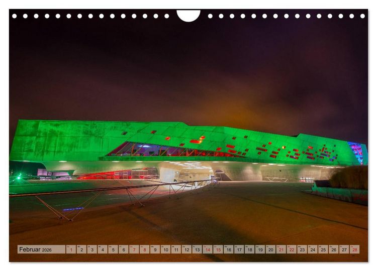 Produktbild: Wolfsburg - mehr als graue Industrie. (Wandkalender 2026 DIN A4 quer), CALVENDO Monatskalender