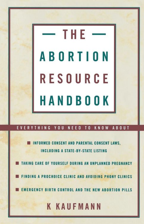 Produktbild: The Abortion Resource Handbook
