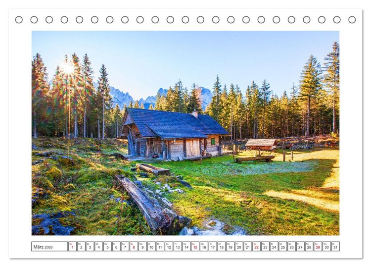 Produktbild: Herzliche Gr&uuml;&szlig;e aus Gosau (Tischkalender 2026 DIN A5 quer), CALVENDO Monatskalender