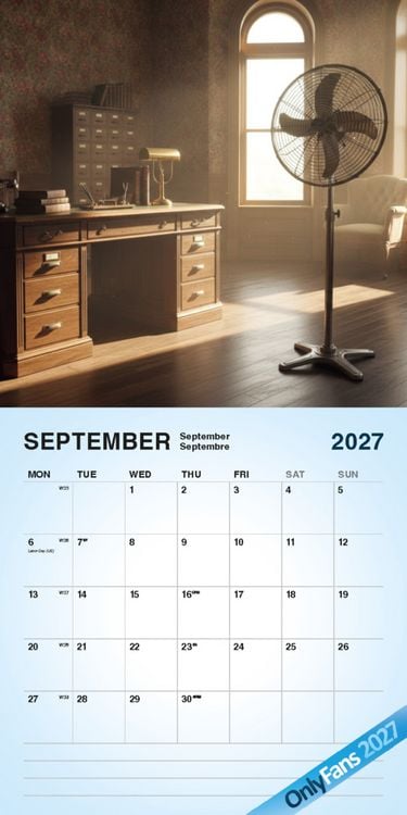 Produktbild: Only Fans Kalender 2027 - Scherzartikel Version