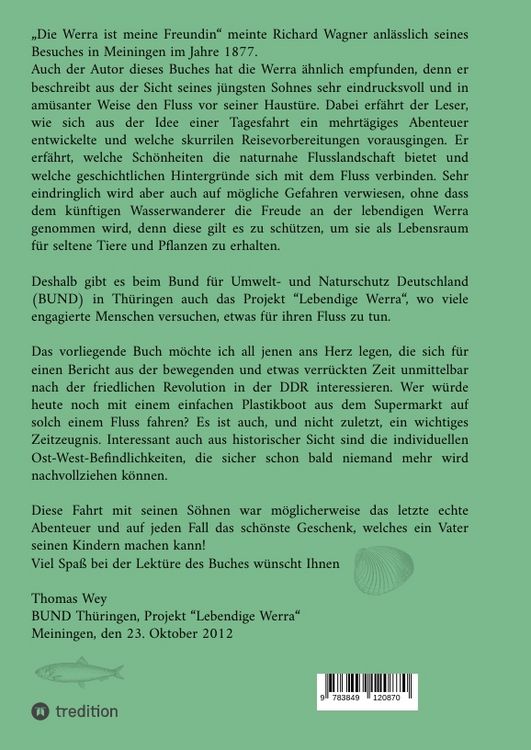 Produktbild: Wie ich die Werra erlebte