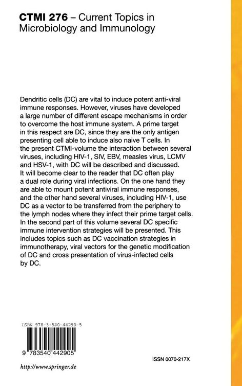 Produktbild: Dendritic Cells and Virus Infection