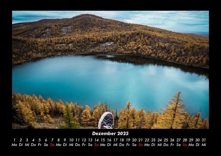 Produktbild: Die Seen der Erde 2025 Fotokalender DIN A3