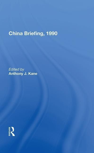 Produktbild: Kane, A: China Briefing, 1990