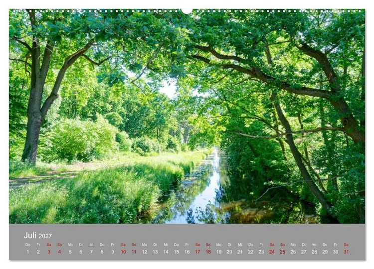 Produktbild: Naturerlebnis im Biosph&auml;renreservat Dr&ouml;mling (hochwertiger Premium Wandkalender 2027 DIN A2 quer), Kunstdruck in Hochglanz