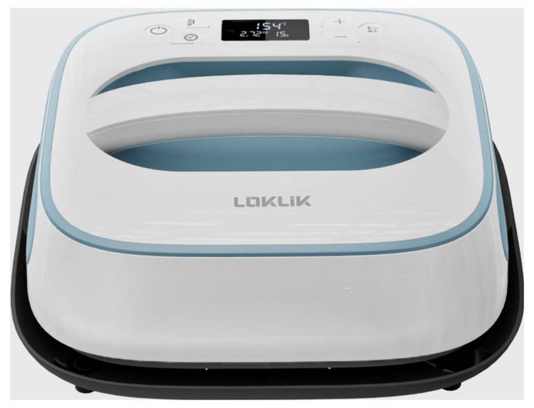 Produktbild: Loklik Easy Heat Press Heizpresse Blau