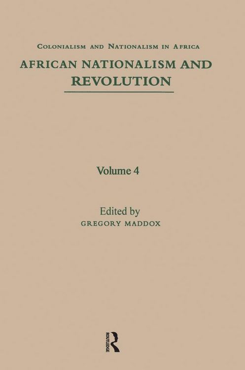 Produktbild: African Nationalism and Revolution
