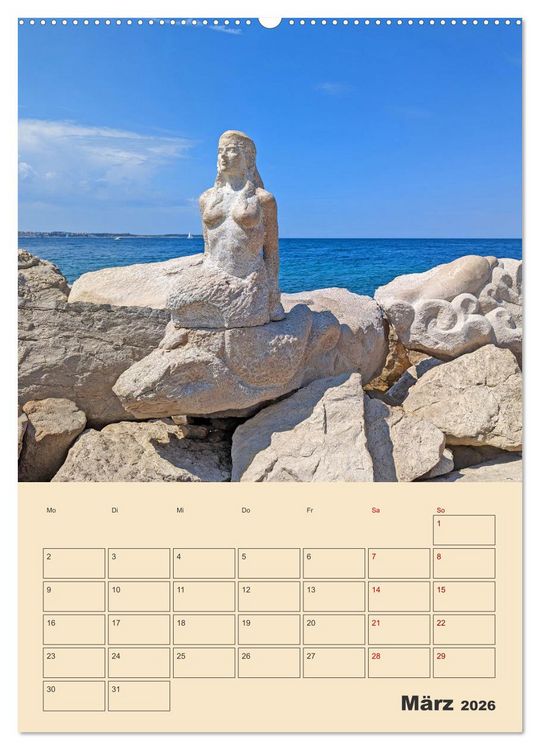 Produktbild: Piran, Sloweniens Perle am Mittelmeer (hochwertiger Premium Wandkalender 2026 DIN A2 hoch), Kunstdruck in Hochglanz