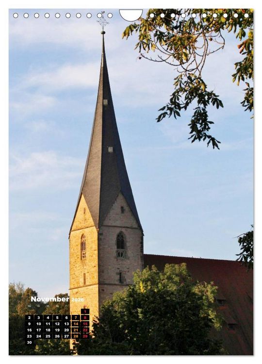 Produktbild: Marbach am Neckar (Wandkalender 2026 DIN A4 hoch), CALVENDO Monatskalender