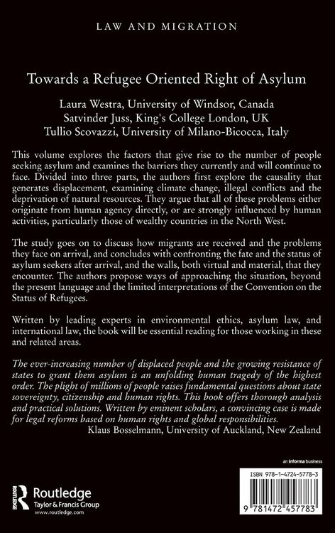 Produktbild: Towards a Refugee Oriented Right of Asylum