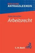 Produktbild: Beck'sches Antragslexikon Arbeitsrecht