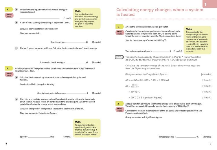Produktbild: GCSE Science 9-1 - Aqa GCSE (9-1) Physics Grade 6-7 Booster Workbook