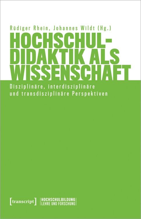 Produktbild: Hochschuldidaktik als Wissenschaft