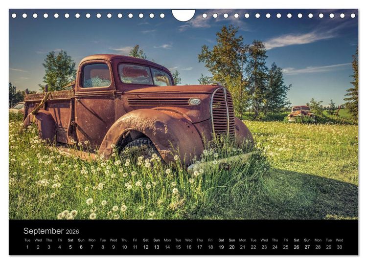 Produktbild: Classic Automotive Rust (Wall Calendar 2026 DIN A4 landscape), CALVENDO 12 Month Wall Calendar