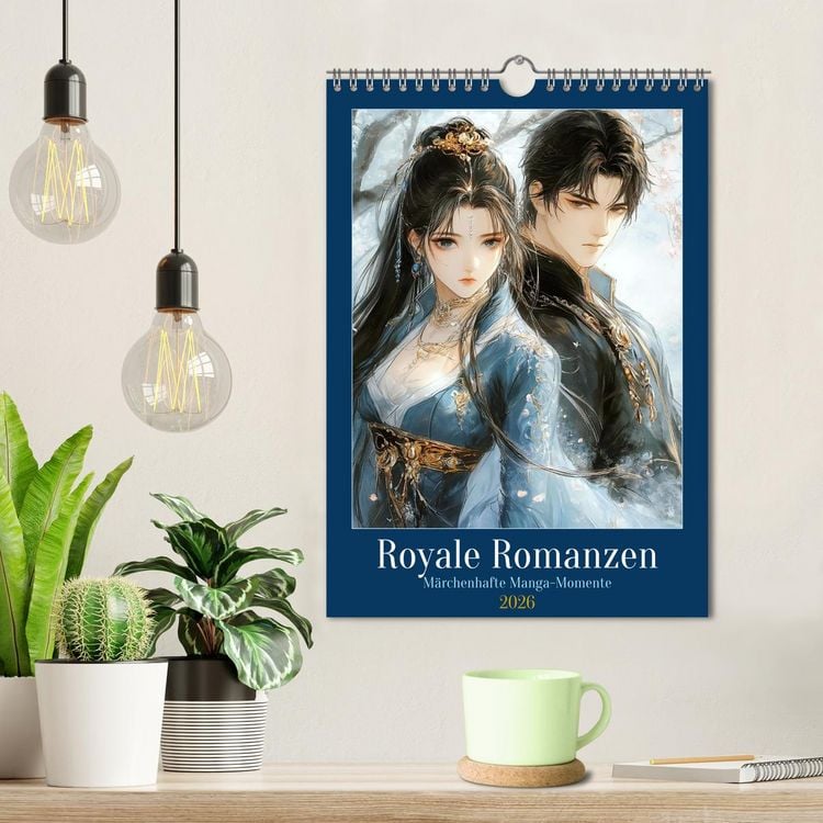 Produktbild: Royale Romanzen (Wandkalender 2026 DIN A4 hoch), CALVENDO Monatskalender