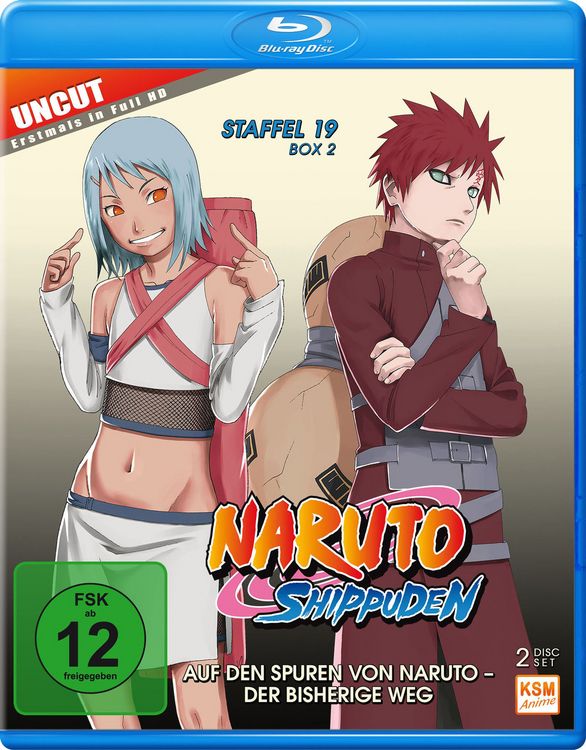 Produktbild: Naruto Shippuden - Auf den Spuren von Naruto - Der bisherige Weg - Staffel 19.2: Episode 624-633 - Uncut [2 BRs]