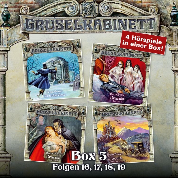 Produktbild: Gruselkabinett - Folgen 16, 17, 18, 19