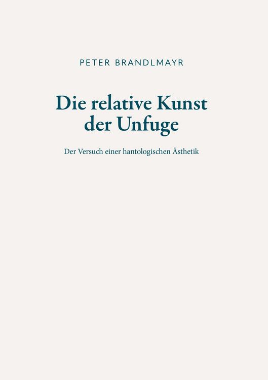 Produktbild: Die relative Kunst der Unfuge