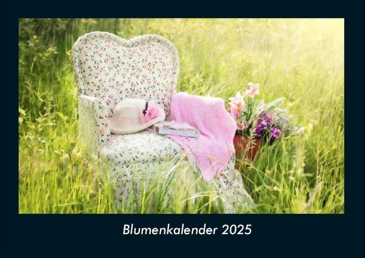 Produktbild: Blumenkalender 2025 Fotokalender DIN A4