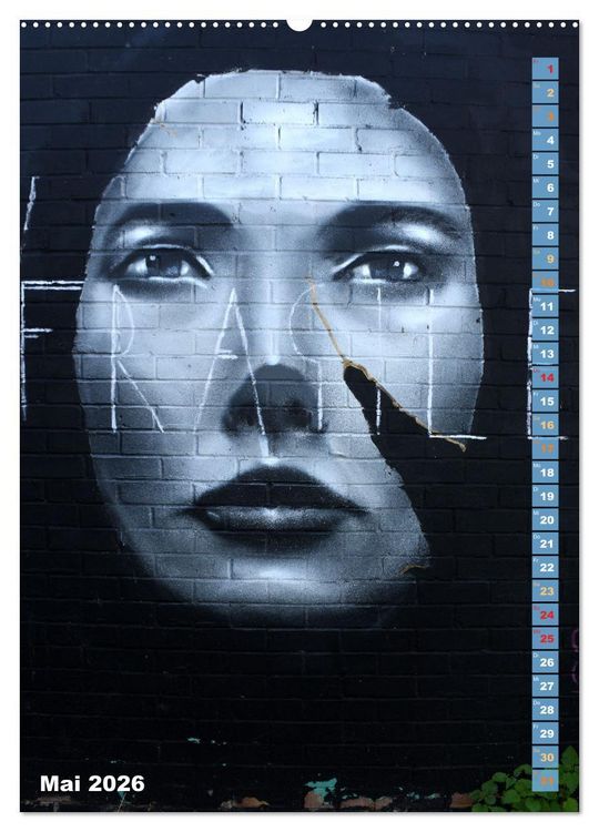 Produktbild: London - Hotspot der Street Art (Wandkalender 2026 DIN A2 hoch), CALVENDO Monatskalender