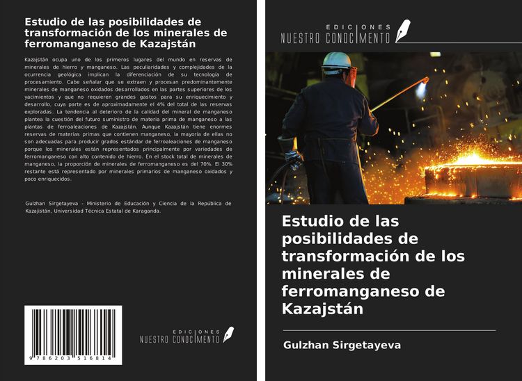 Produktbild: Estudio de las posibilidades de transformaci&oacute;n de los minerales de ferromanganeso de Kazajst&aacute;n
